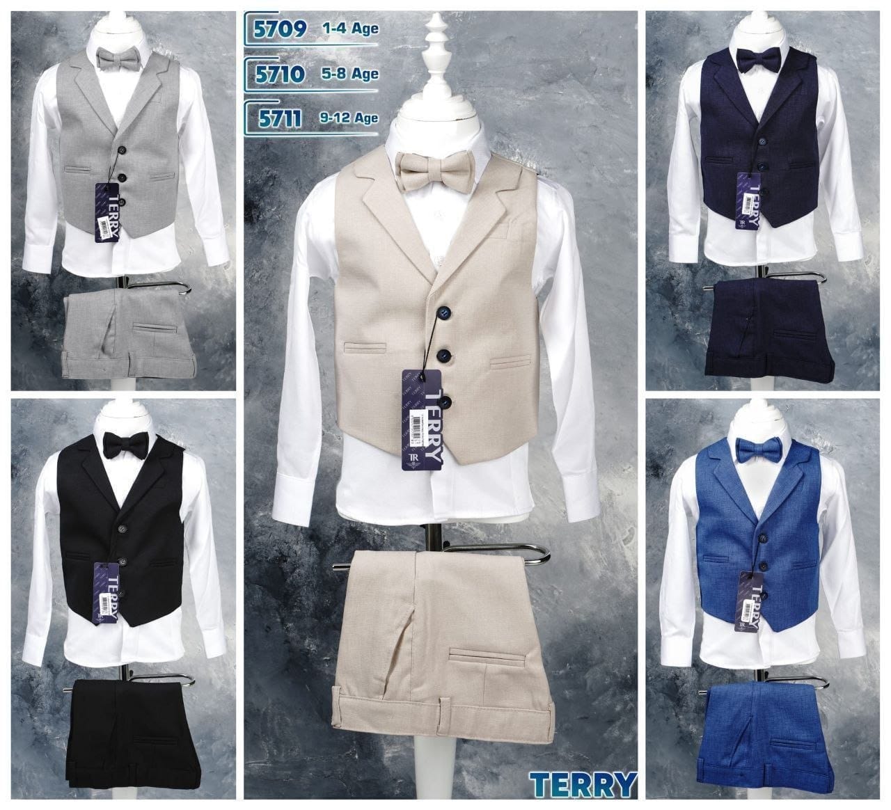 Terry Kids YELEKLİ TAKIM